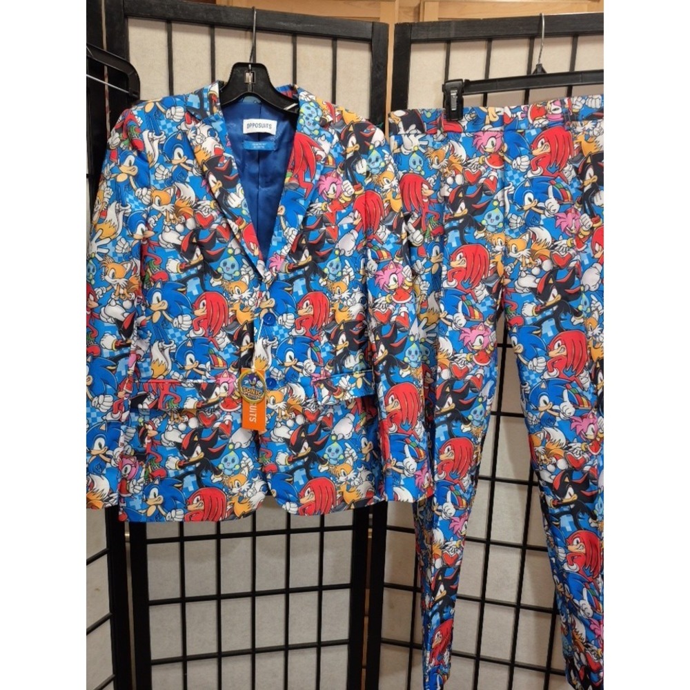 Opposuits -YTK Sonic 3pc suit  size 16Y